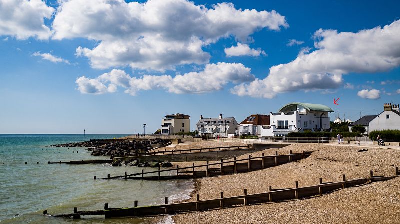 Former coastal battery built during WW2, Felpham